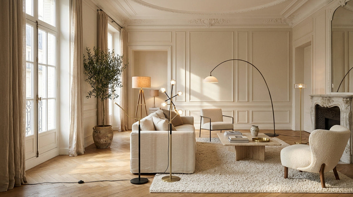 Lampes sur pied