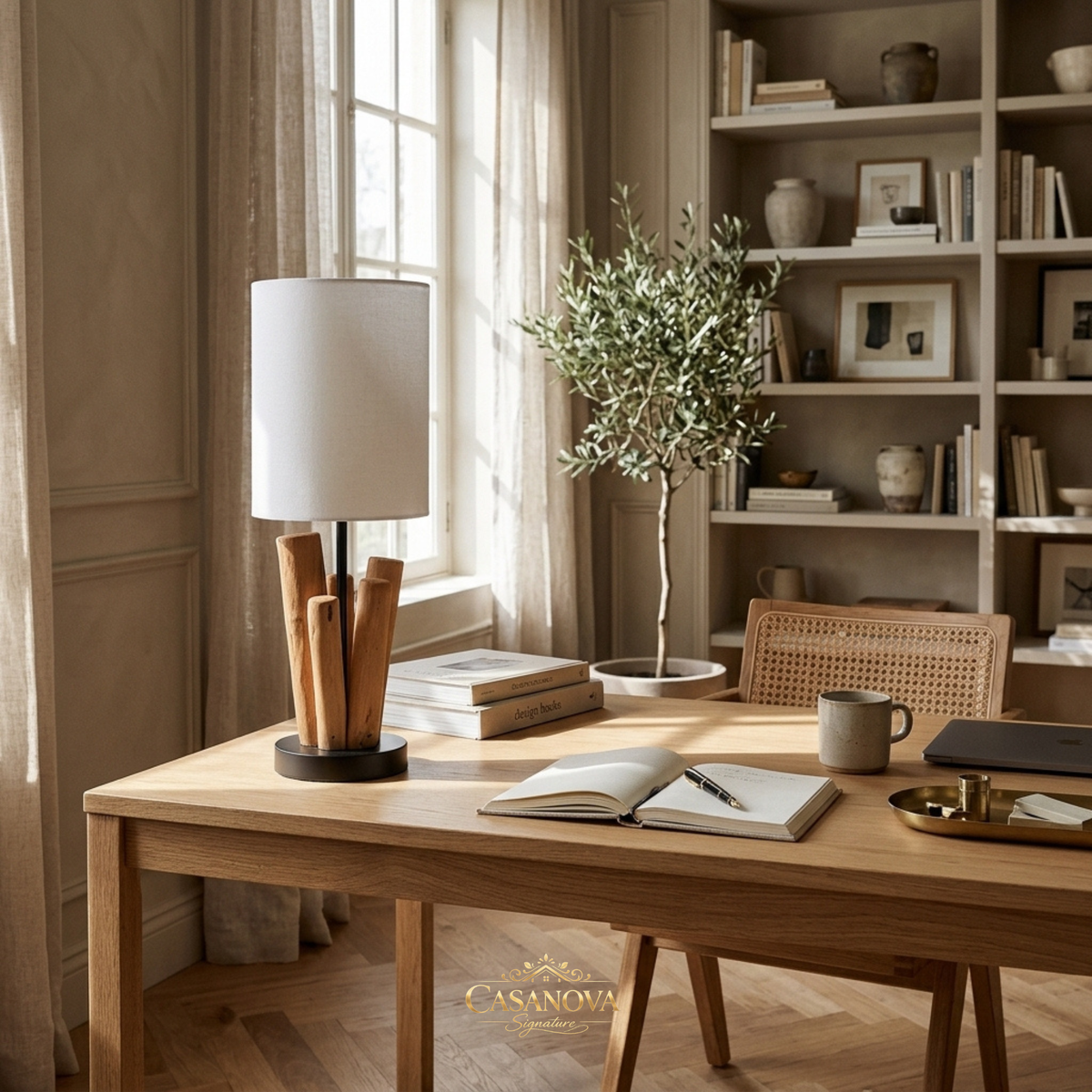 lampe-a-poser-bois-flotte-naturel-abat-jour-tissu-blanc-home-affaire-horgau
