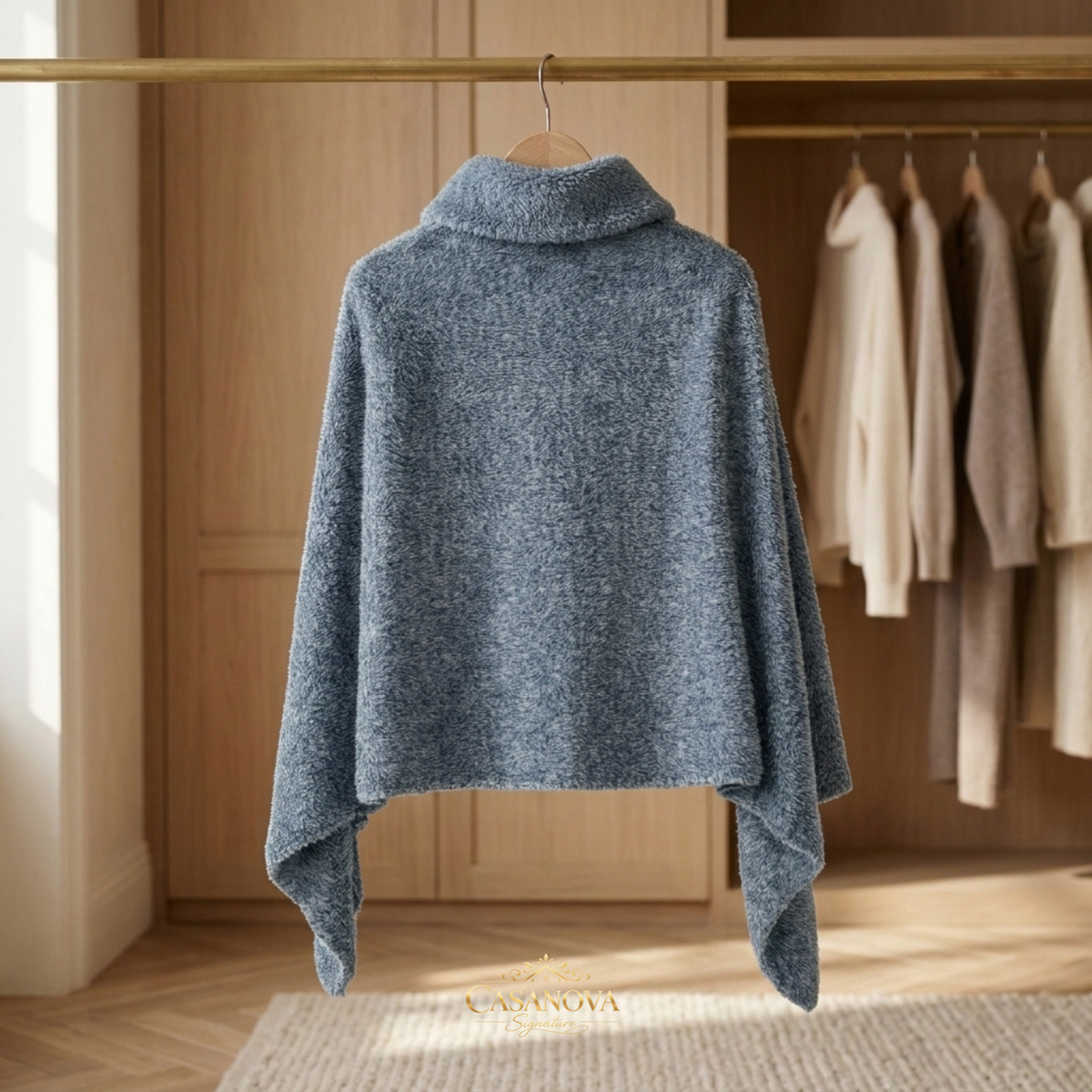 poncho-plaid-polaire-teddy-sherpa-75-150-cm-3-coloris-tiseco-bi-tone-prix-outlet