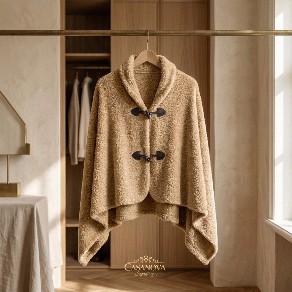 poncho-plaid-polaire-teddy-sherpa-75-150-cm-3-coloris-tiseco-bi-tone-prix-outlet