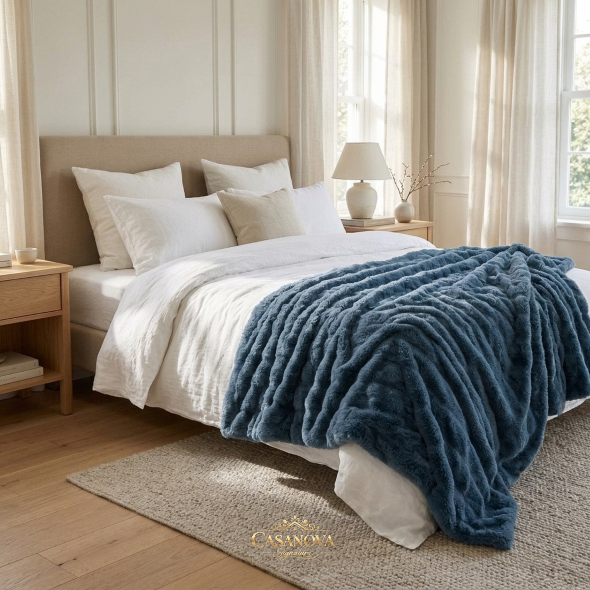plaid-fausse-fourrure-effet-lapin-130-180-cm-2-coloris-tiseco-bubble-rabbit-prix-outlet